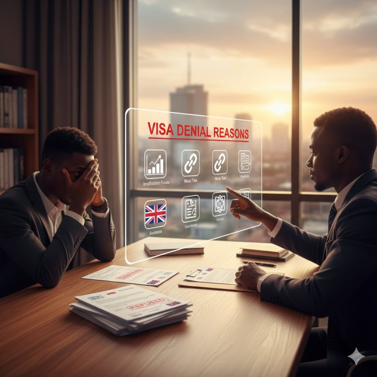 UK & USA Visa Denial in Ghana (2026): Top 7 Reasons & How to Avoid Refusal 1 UK-US visa denial in Ghana