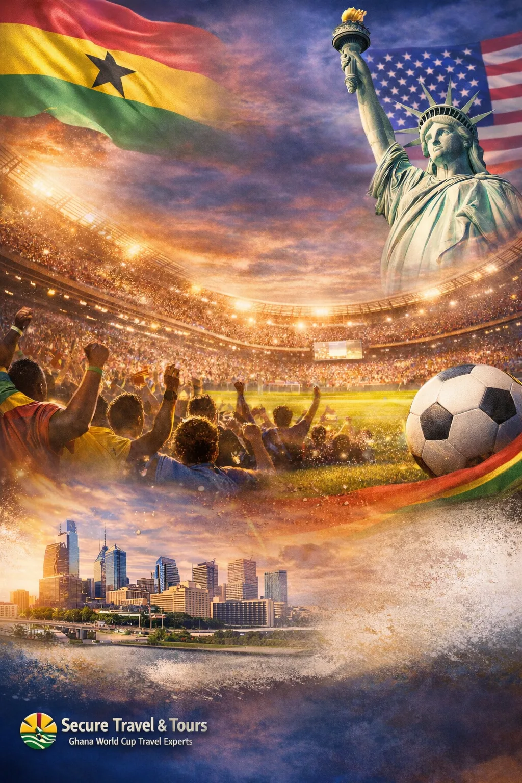 Ghana World Cup 2026 Travel Packages to USA